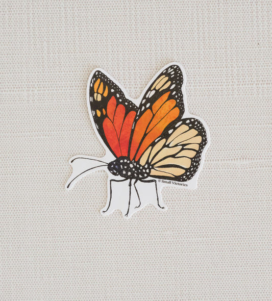 Monarch Butterfly Eco-Sticker